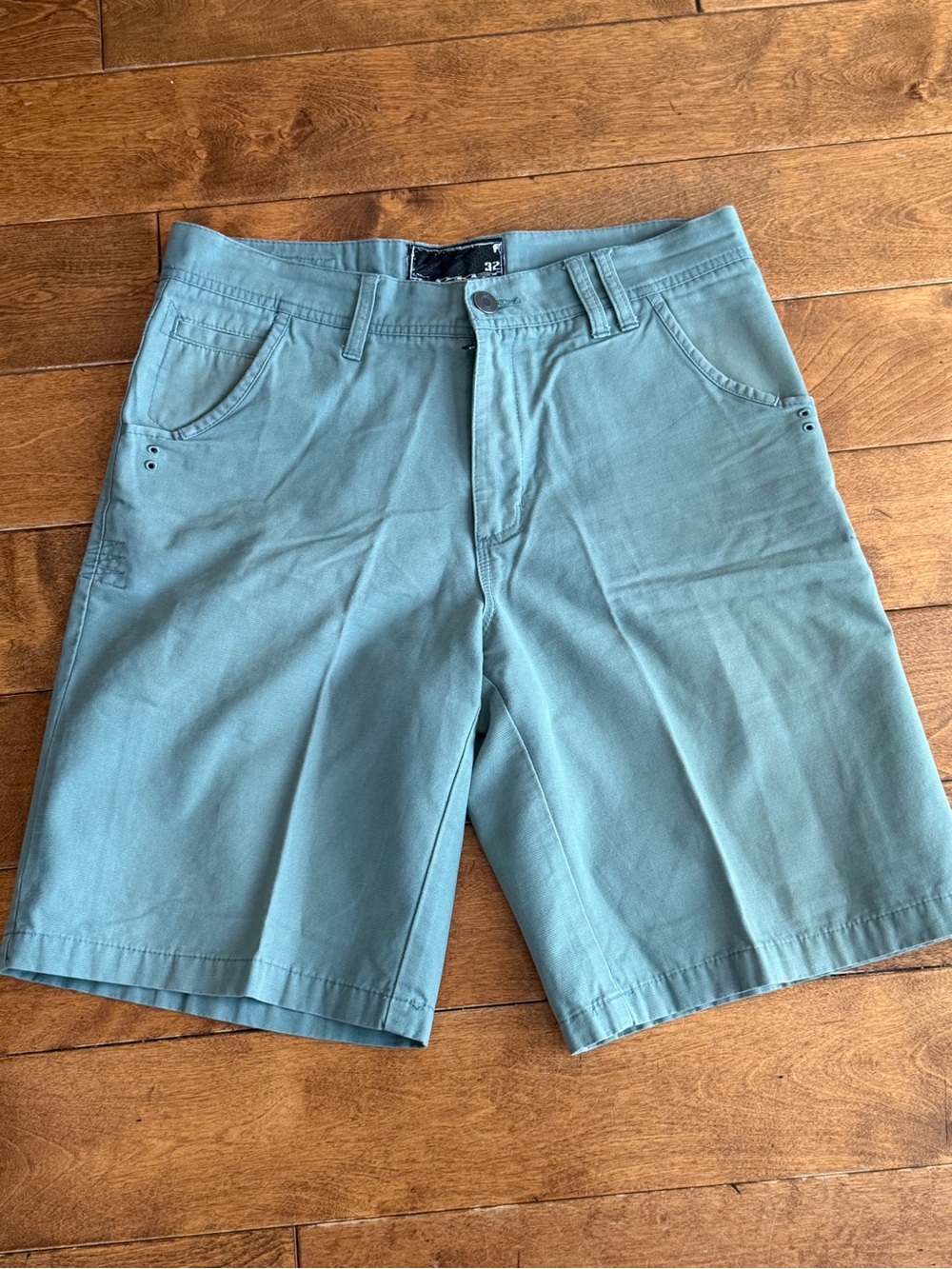 Vintage Men's Hurley Casual Flat Front Dress Golf Shorts Size 32